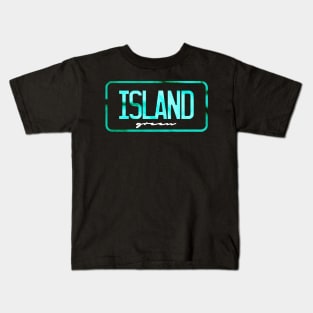 ISLAND PLATE Kids T-Shirt